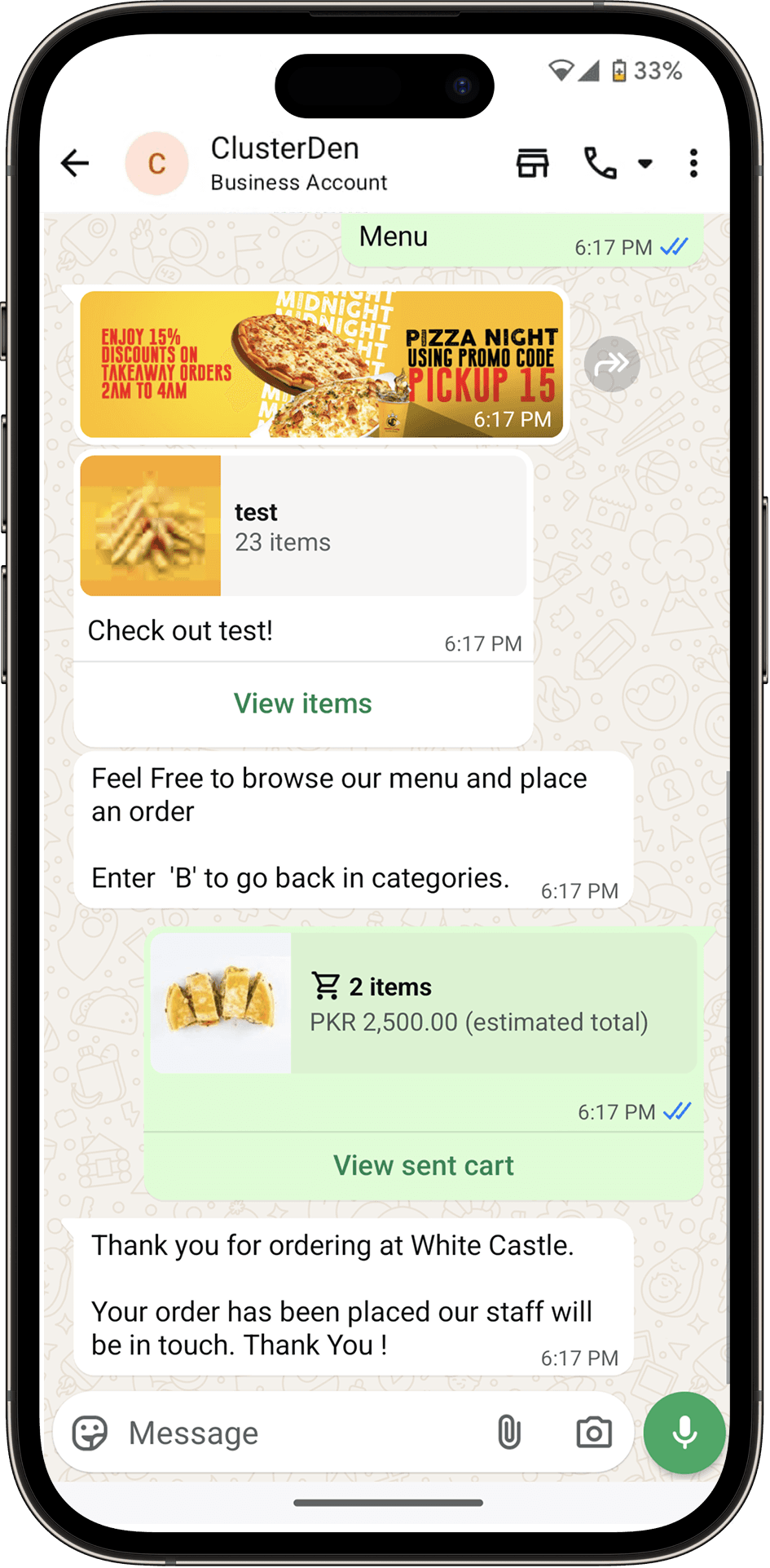 AI-powered inbox on phone